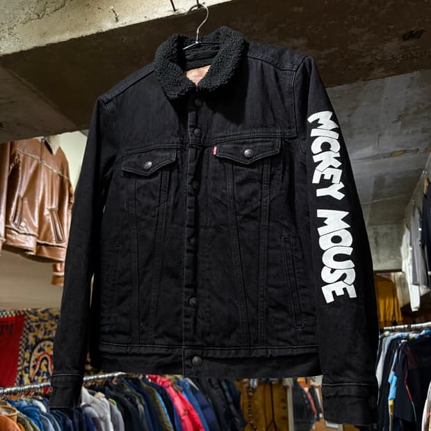 Levi's 리바이스 X 미키마우스 협업 자켓
