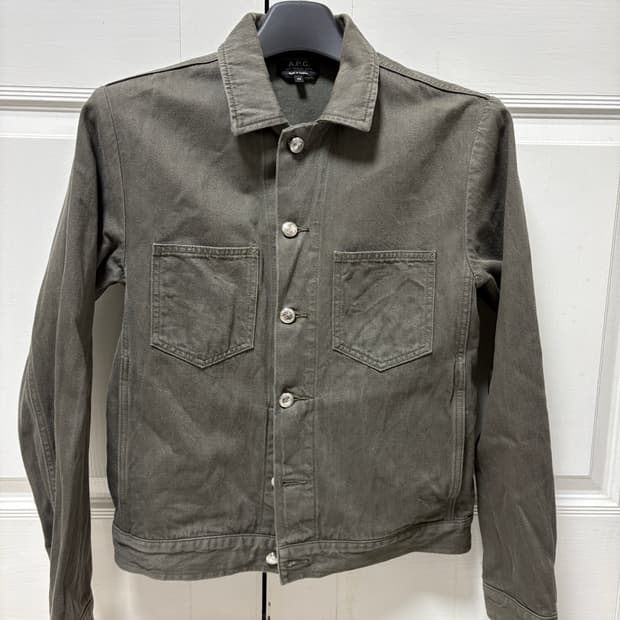 APC 데님 자켓 