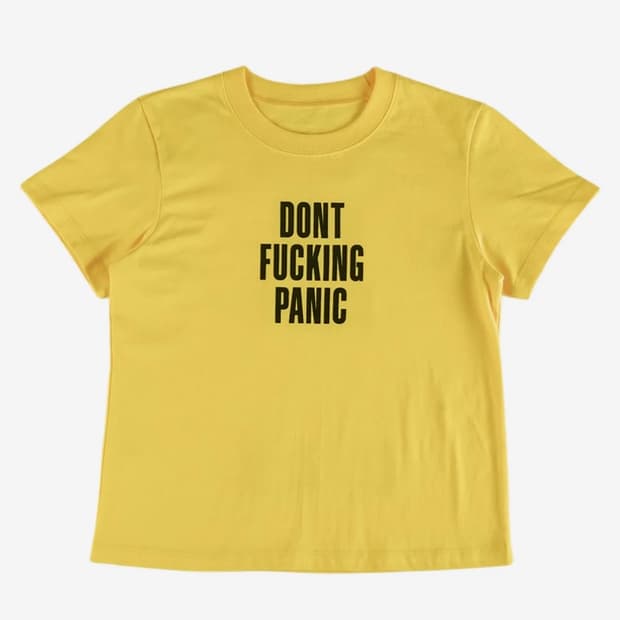 이알티알 DFP T-Shirt Yellow 옐로우 반팔티