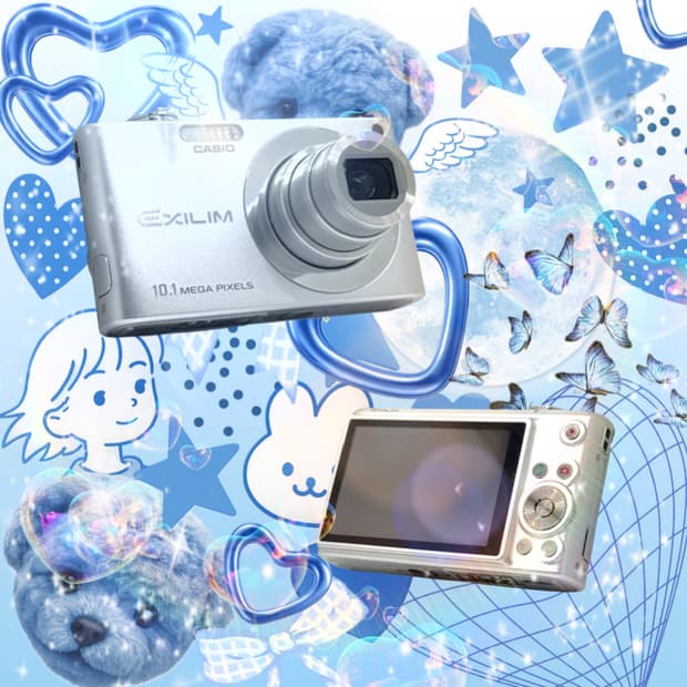 [연예인픽&풀박스!] 카시오 Exilim EX-Z100 디지털카메라