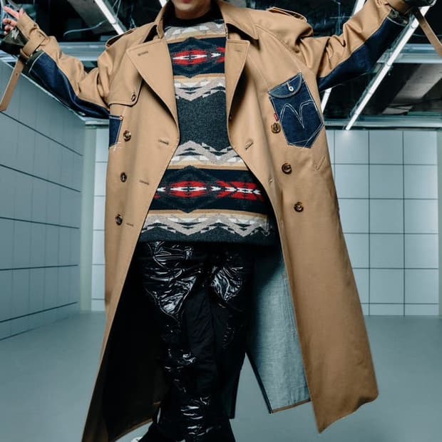 새상품 22aw 준야와타나베 자미로콰이 시즌 펜들턴 니트s