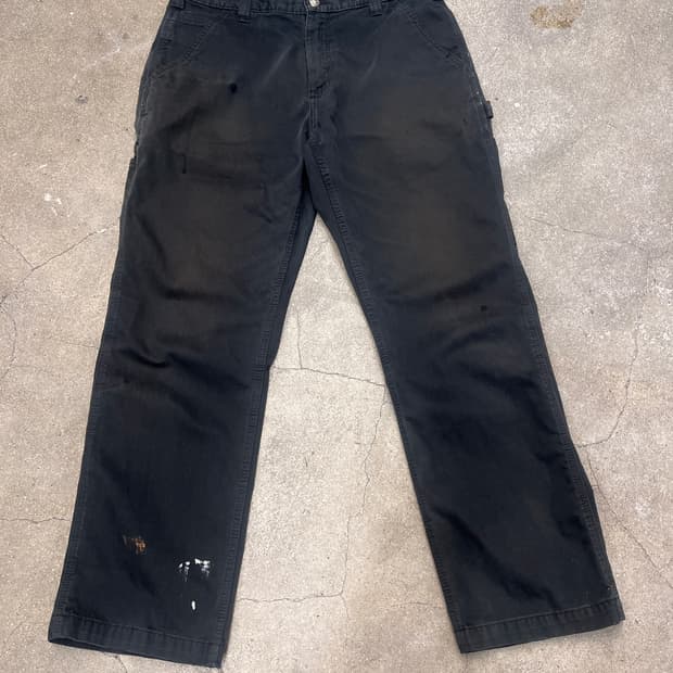 칼하트 릴렉스핏 카펜더 팬츠 블랙