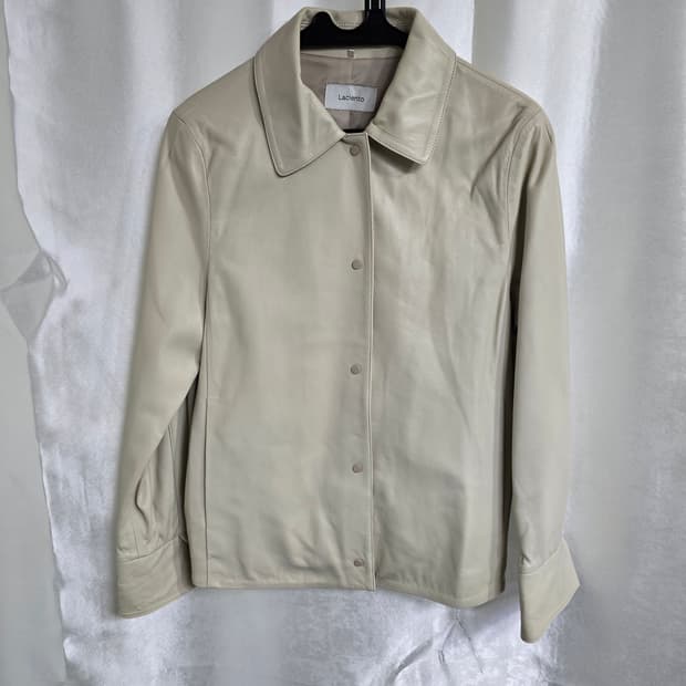 Laciento 아이보리 양가죽 자켓 (1898)