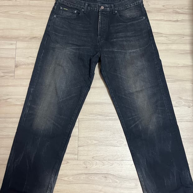 슈프림 디스트레스드 루즈핏 블랙 24fw