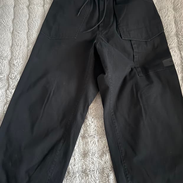 y3 카고팬츠 블랙