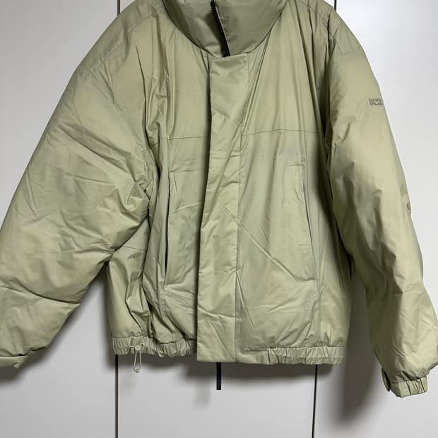 K2 씬에어 경량 패딩 100 그린 클레이