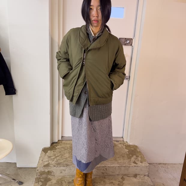 Comme des Garçons Lace Panel Skirt/ S