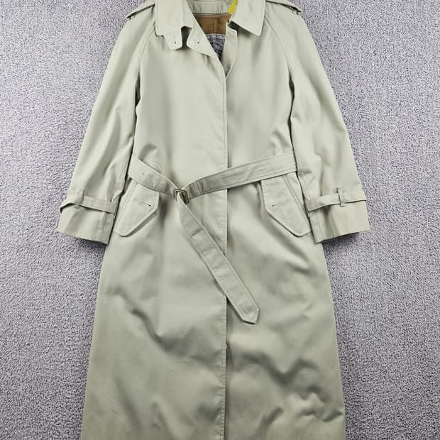 버버리 히든버튼 싱글 벨티드 트렌치 코트 ( 상세설명참조 )/ 10581