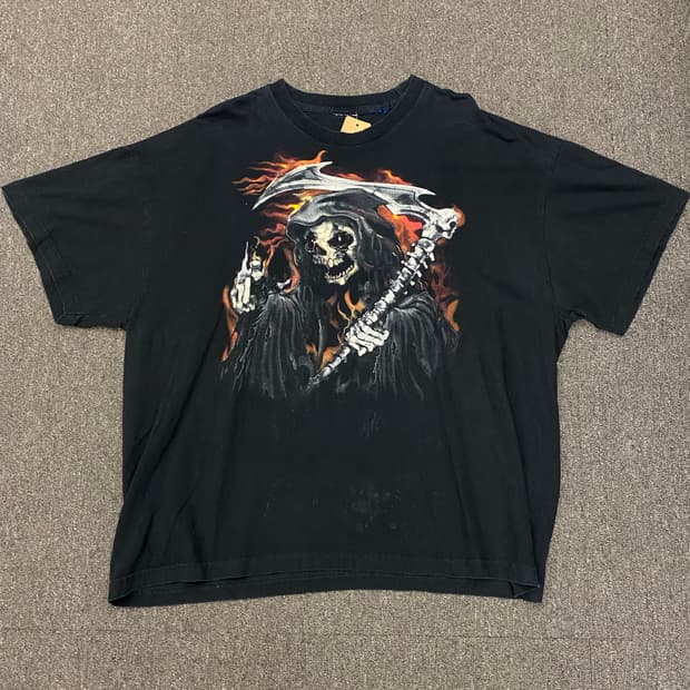 빈티지 그래픽 반팔 티셔츠