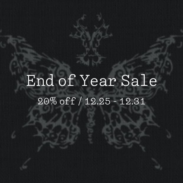 𝙴𝚗𝚍 𝚘𝚏 𝚈𝚎𝚊𝚛 𝚂𝚊𝚕𝚎 / 𝟸𝟶%