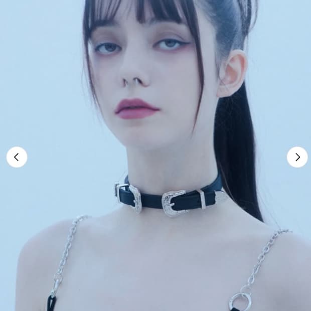 Clut Studio 클럿스튜디오 초커 고스 펑크