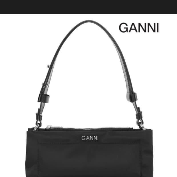 Ganni pillow baguette bag 가니 바게트백 필로우백