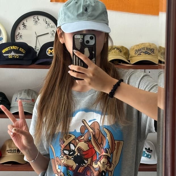 폴로 빈티지 볼캡