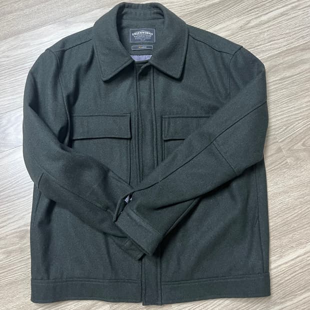 (XL)프리즘웍스 미니멀 멜튼 자켓