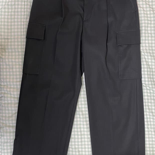 준지 23ss 벤틸 카고 스트레이트 팬츠