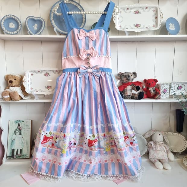 BODYLINE(바디라인) 이상한나라의 엘리스 테마 JSK 점프스커트