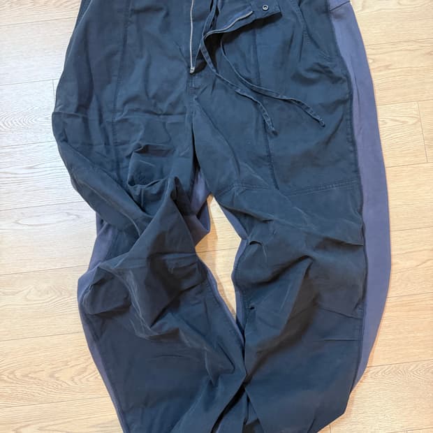 etce 코튼 스웻 팬츠 블랙-XL