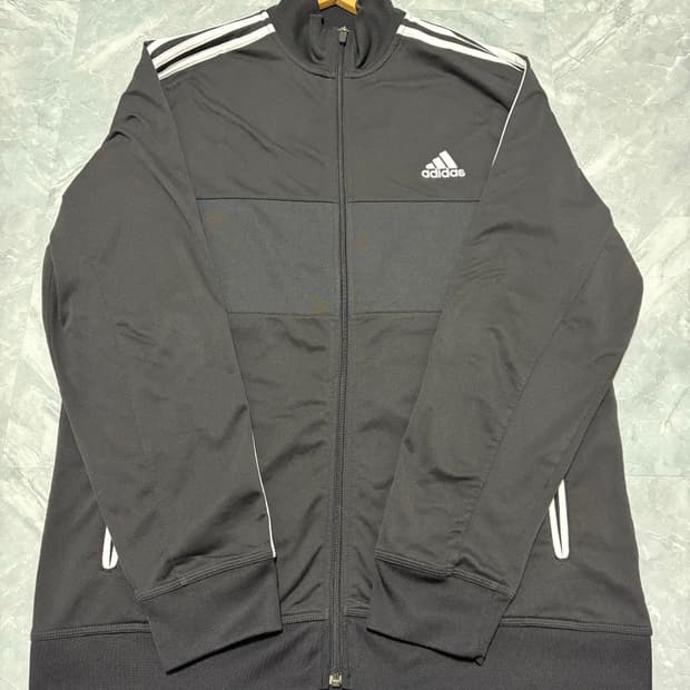아디다스 삼선 져지 트레이닝 집업