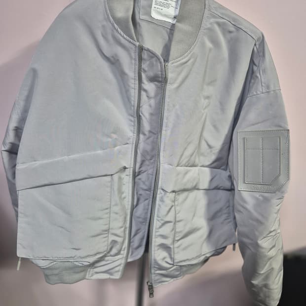 코드그라피 봄버 자켓 M 회색