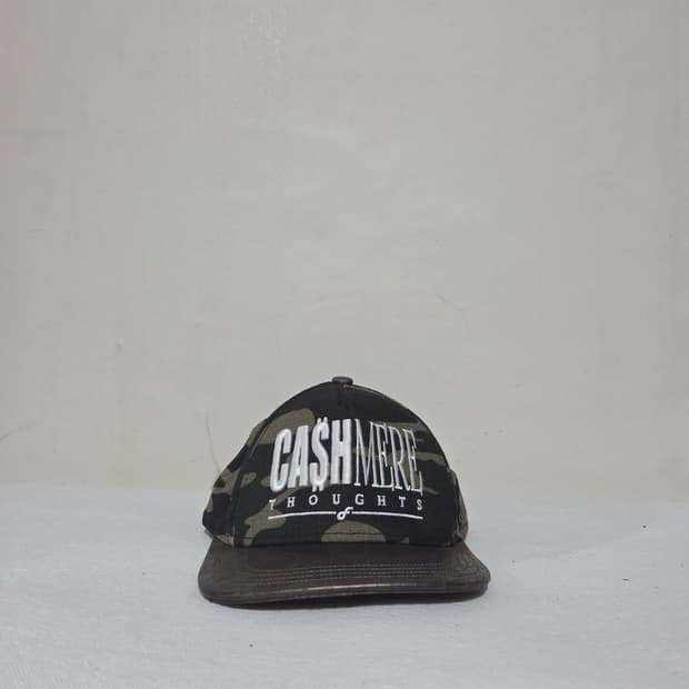 FLAT FLY 캐시미어 카모 볼캡