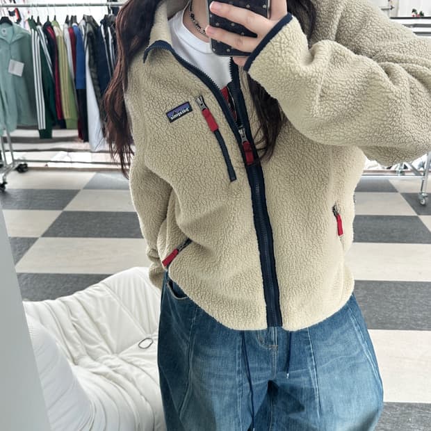 파타고니아 레트로 파일 플리스 집업