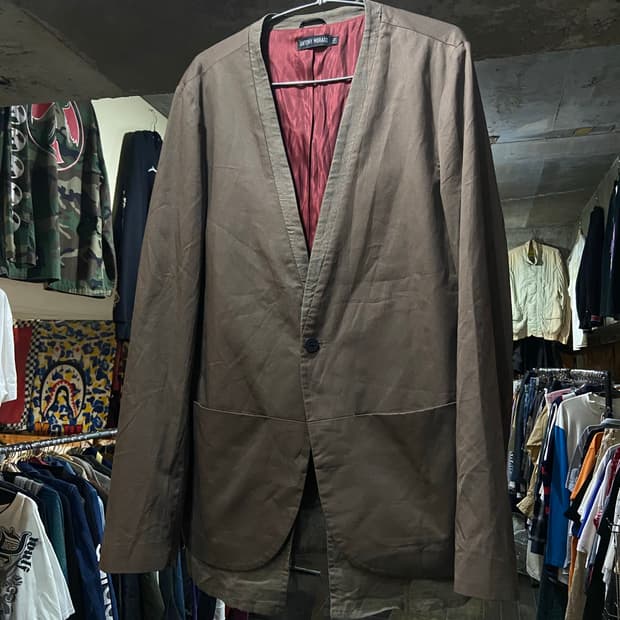 Antony Morato 안토니 모라토 남성 노카라 블레이저 자켓