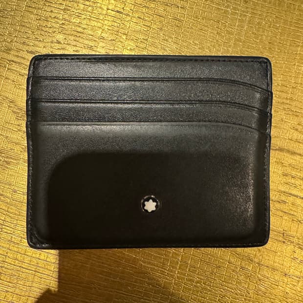 몽블랑 카드지갑 정품