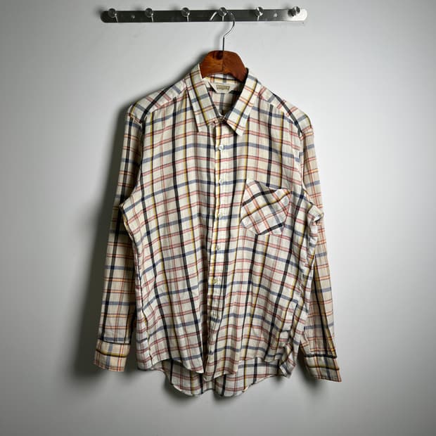 Levis 올드 리바이스 빈티지 멀티 체크 셔츠 L