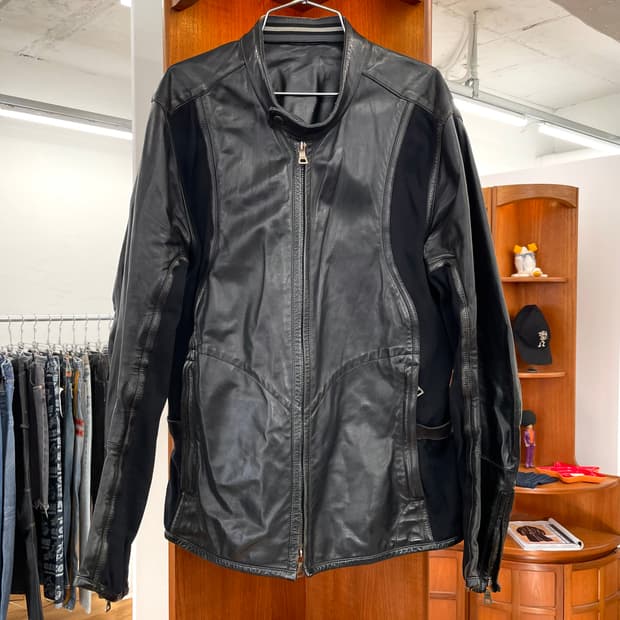 [50] 프라다 스포츠 레더 자켓