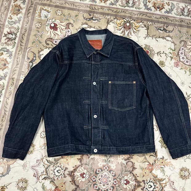 아웃스탠딩 W.W. II SELVEDGE DENIM 1ST JACKET