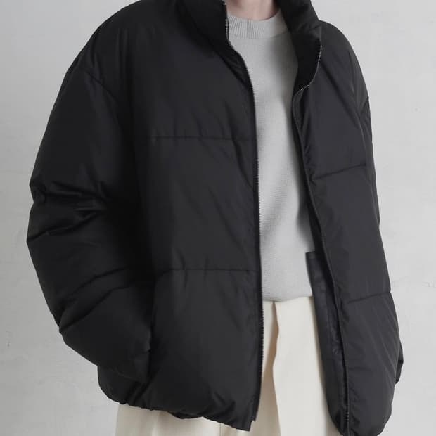 Callne 더블지퍼 에코 패딩