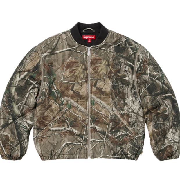 슈프림 집오프 슬리브 리얼트리 봄버 L 사이즈 구매합니다
