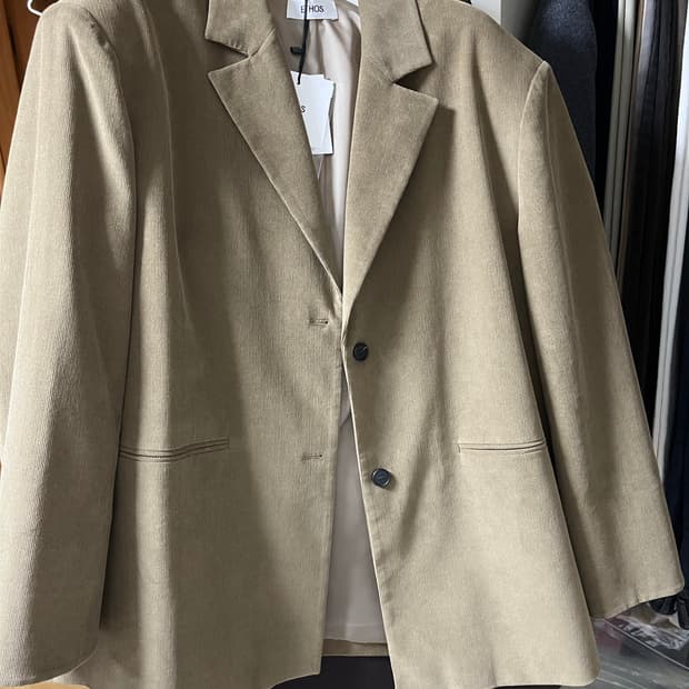 에토스 코듀로이 자켓(카키)