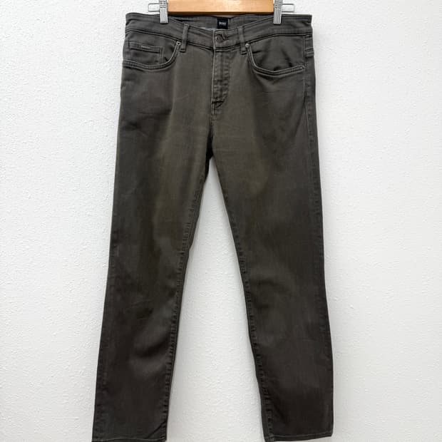 BOSS 히든 워싱 그레이 팬츠