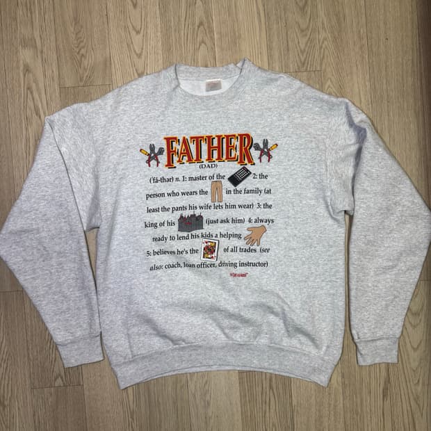 00‘s 러셀 스타일 father 스웻셔츠 