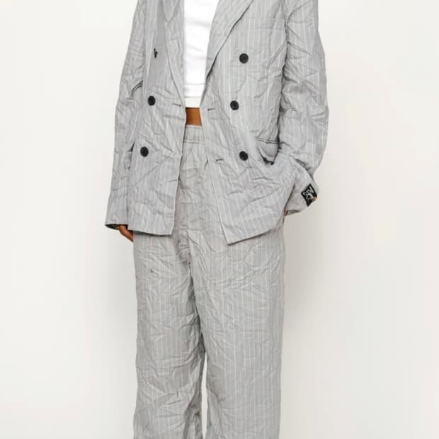 STUSSY 스투시 BEACH PANT 스트라이프 S