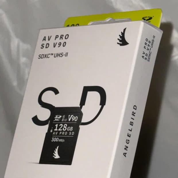 미개봉 128GB / 앤젤버드 V90 PRO SD메모리카드 UHS-II