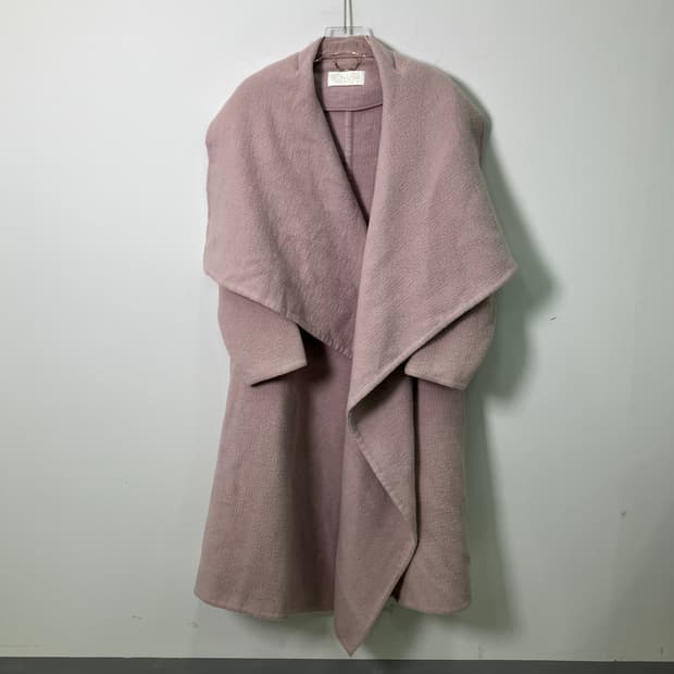 끌로에 알파카 울 롱코트 34