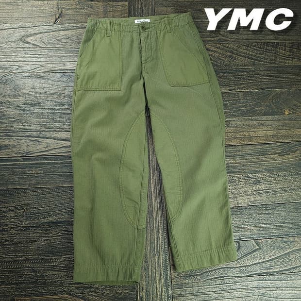 [YMC] 밀리터리 퍼티크 팬츠 올리브 M22119