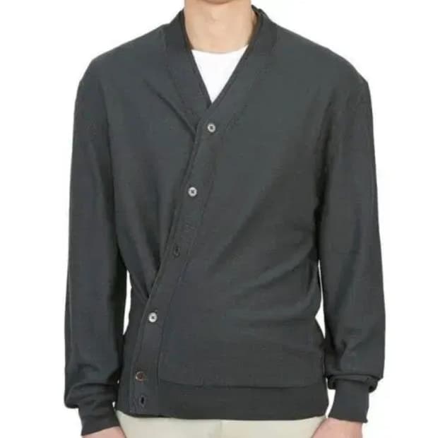 르메르 트위스트 가디건 XL 애쉬 블랙