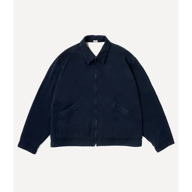 [3] 26ss 아프레쎄 실크레이온 개버딘 자켓 네이비