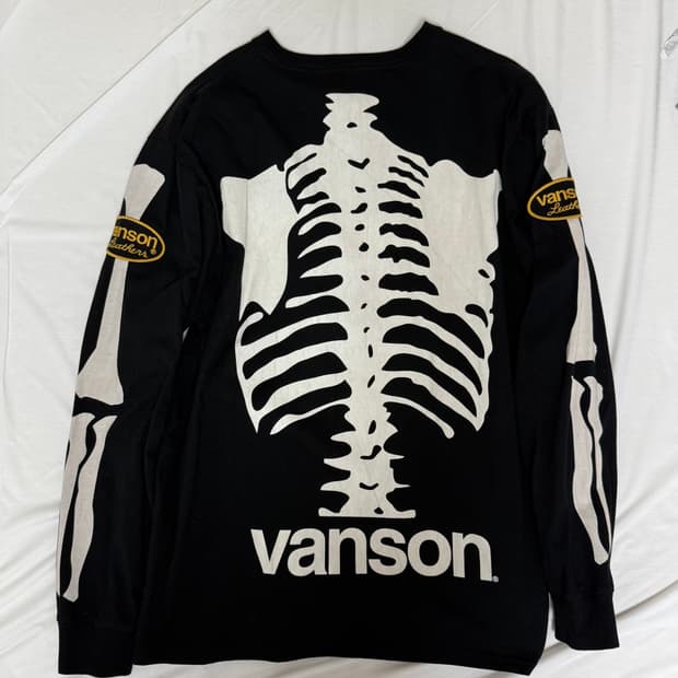 밴슨 본 롱슬리브 블랙 3xl