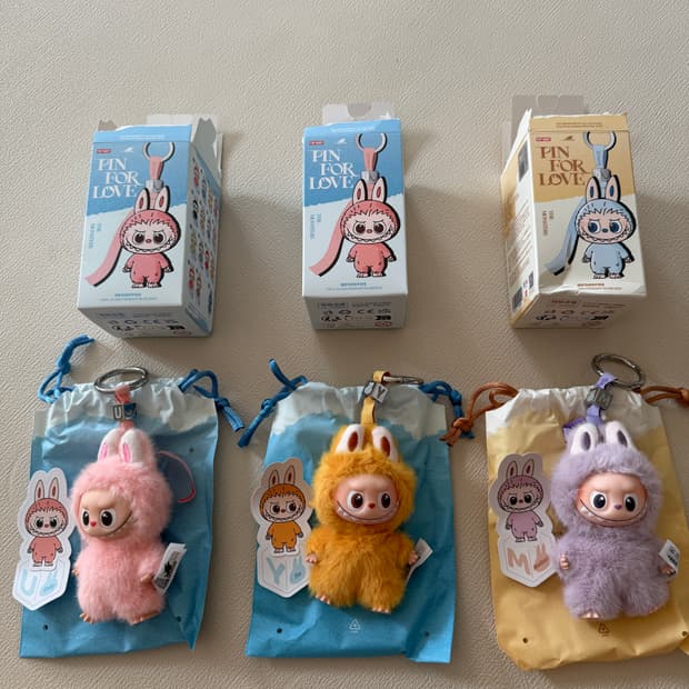 [새상품] 라부부 핀 포 러브 U (박스오픈)