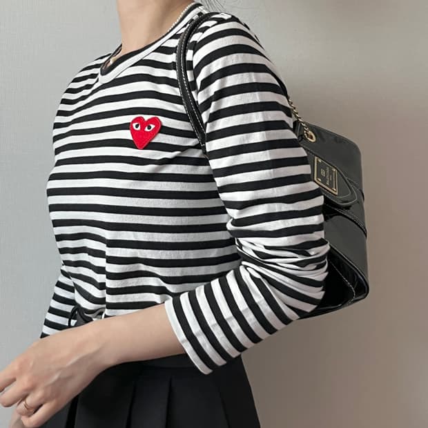 COMME DES GARCONS Stripe Long Sleeve 일본제