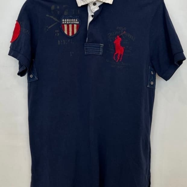 폴로 빅포니 방패패치 럭비PK