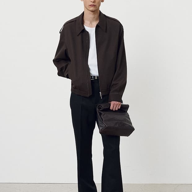 토니웩 Wool Twill Epaulet Blouson (M)