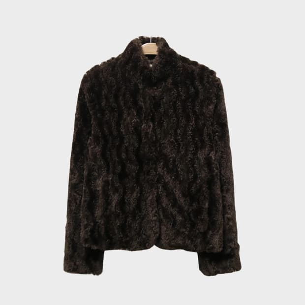 SHE'S LABO 페이크 퍼 자켓 63568