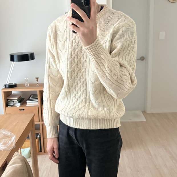  ▫️Aran Wool Knit