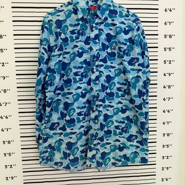 베이프(BAPE) 카모패턴 셔츠