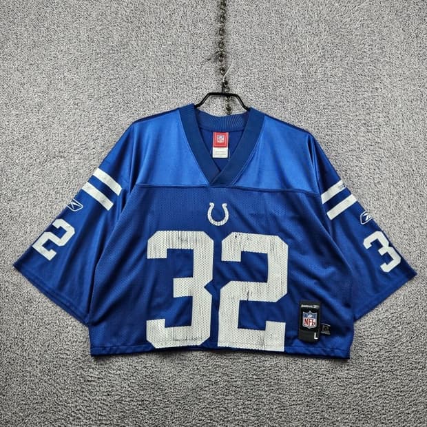 리복 NFL  풋볼 져지 크롭 커스텀 ( L ) / 12452